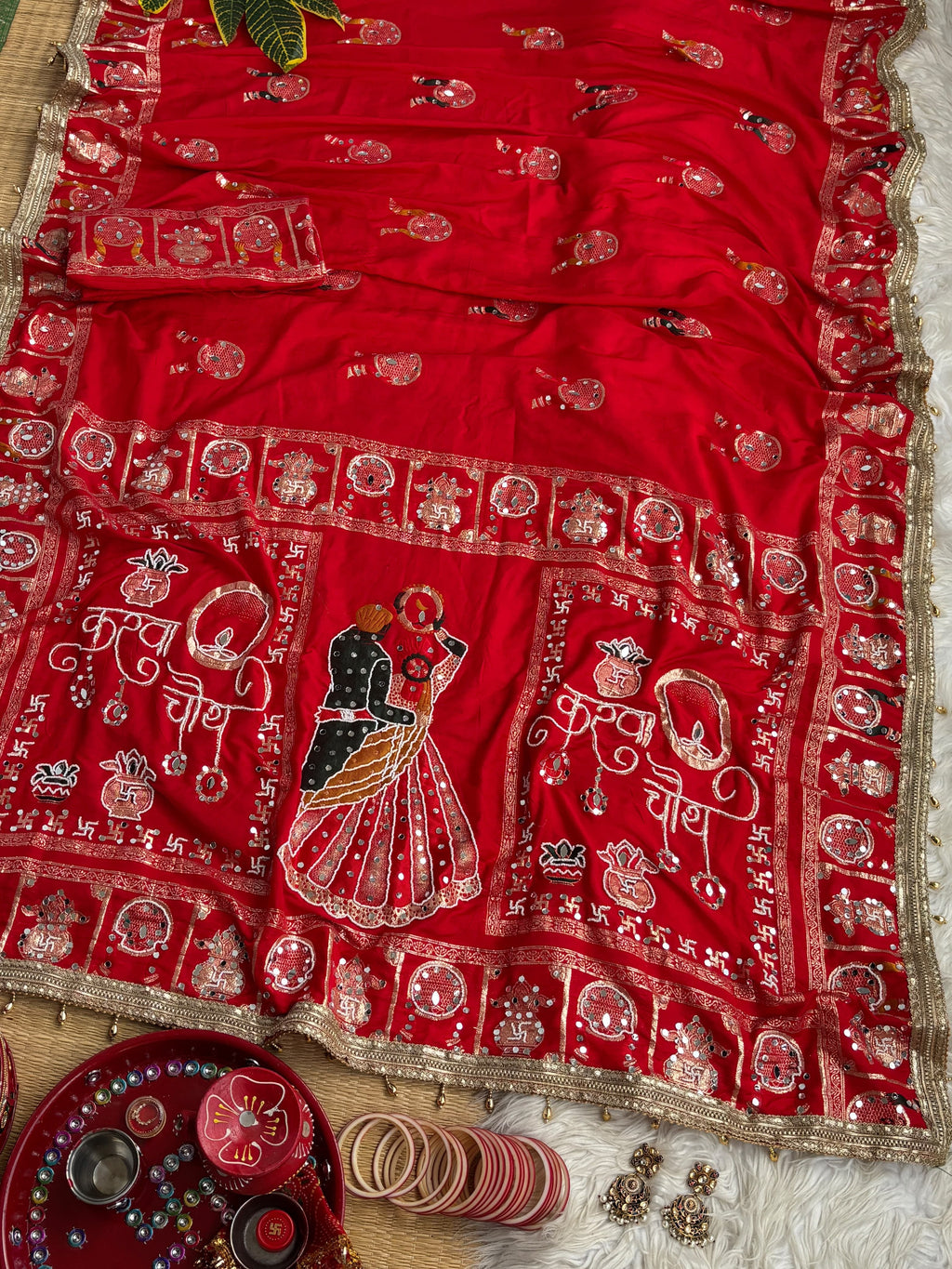 Sindoor Saree✨