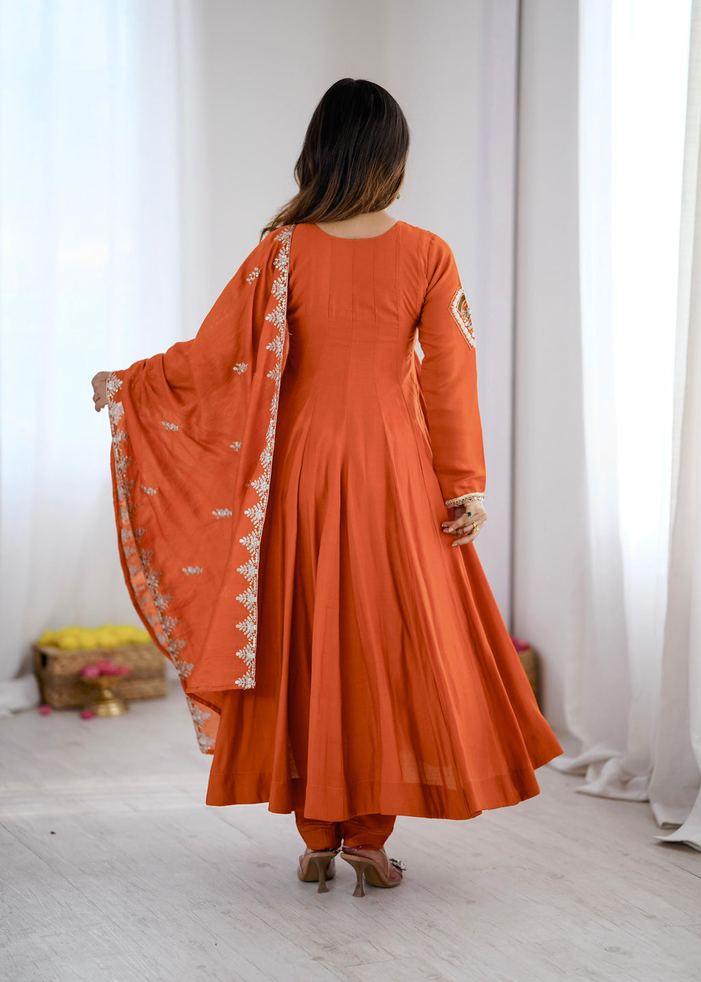 Husna bai Anarkali | Fully Stitched