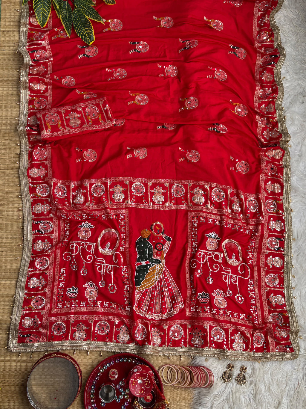 Sindoor Saree✨