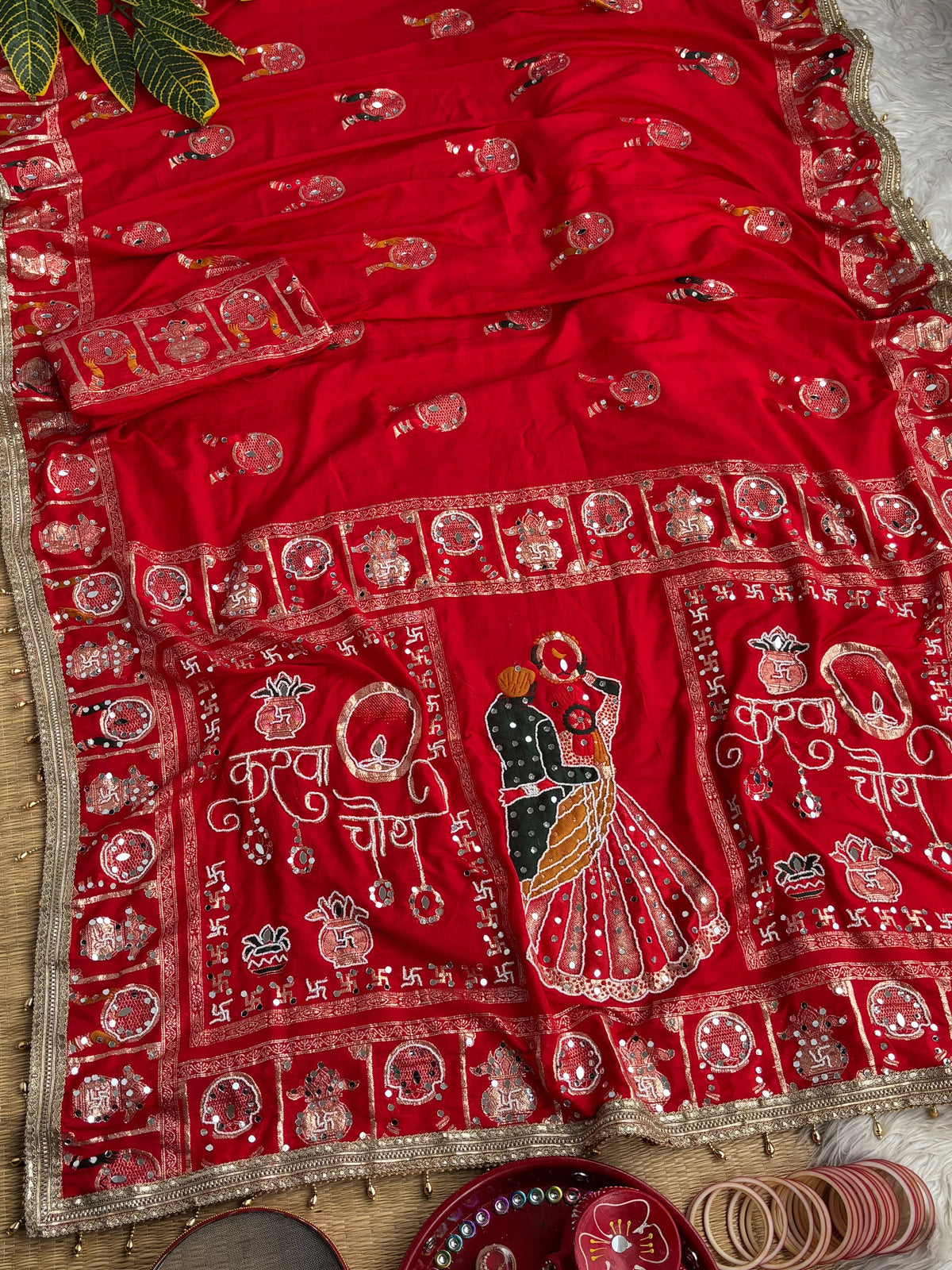Sindoor Saree✨