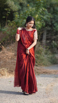 Super Trending: Handwork Space Silk Saree