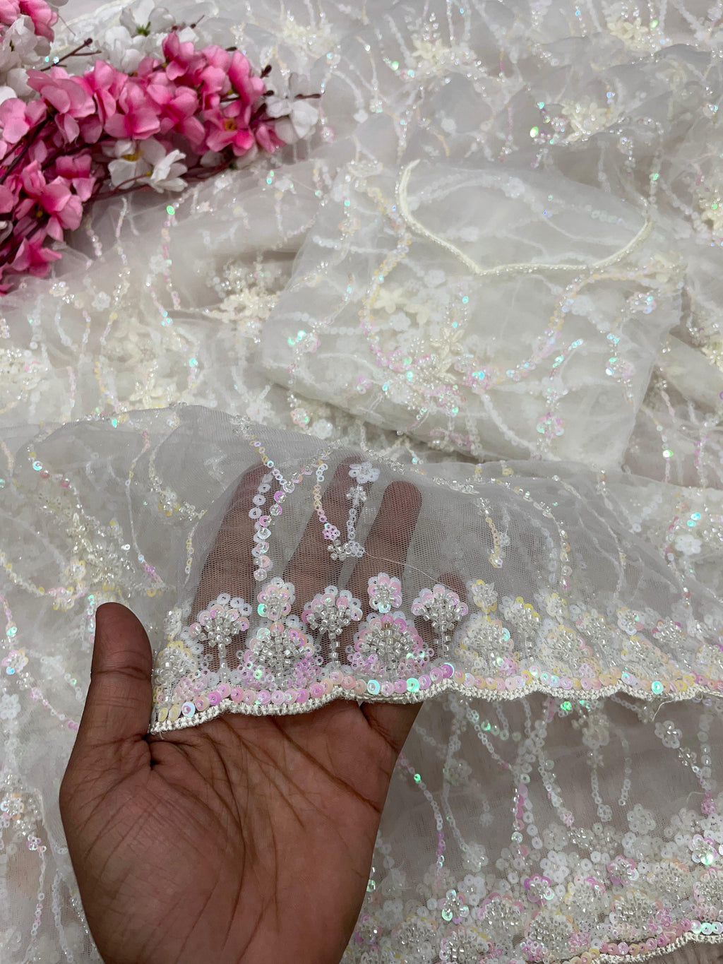 Celeb Fit Net Saree✨