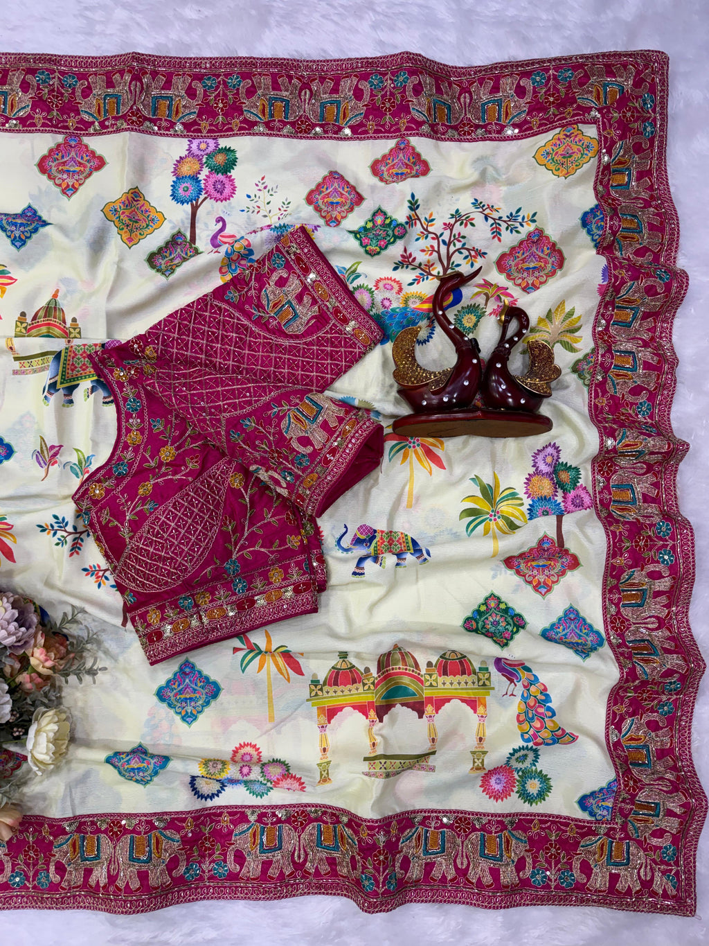 Rangoli Saree