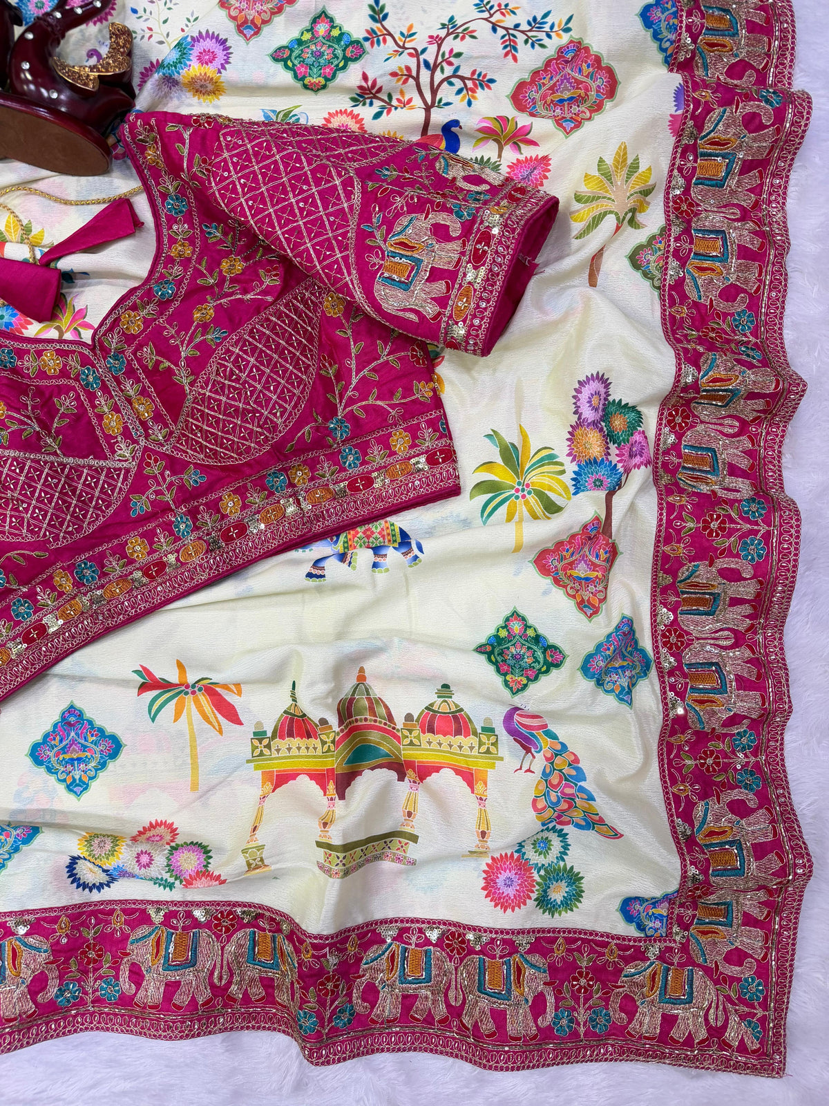 Rangoli Saree