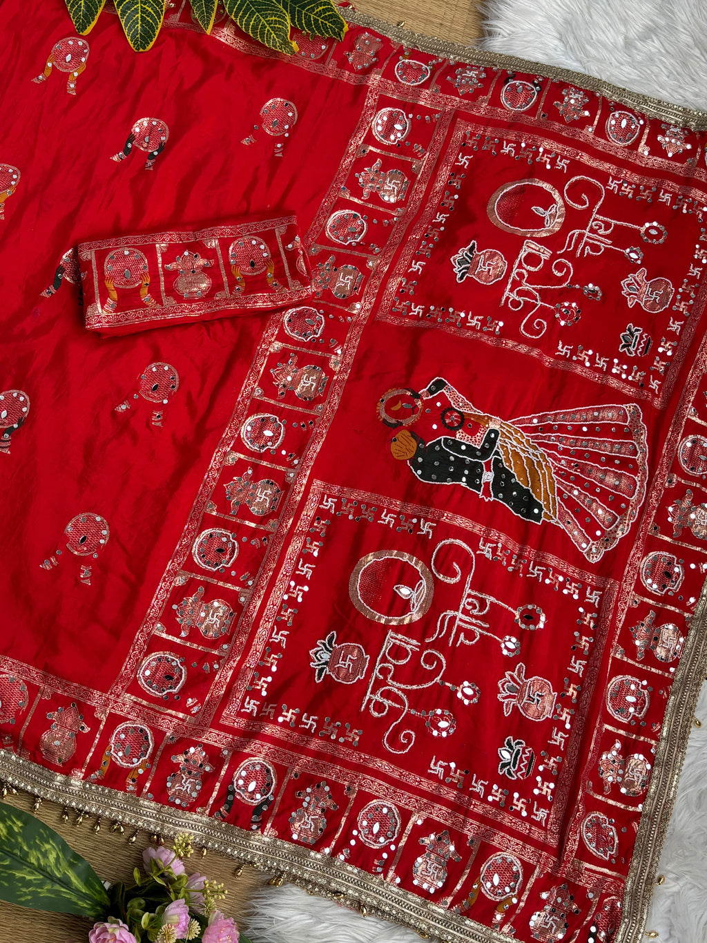 Sindoor Saree✨