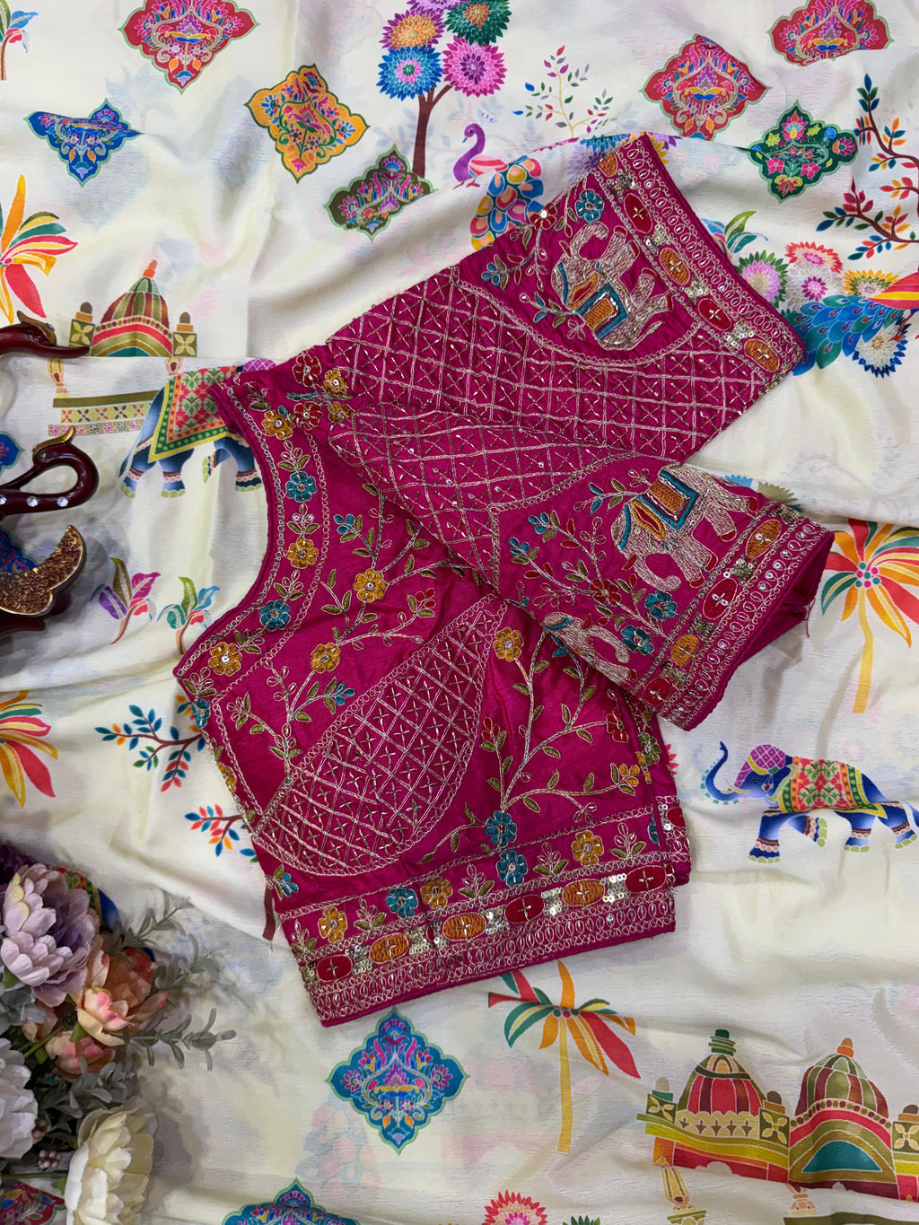 Rangoli Saree