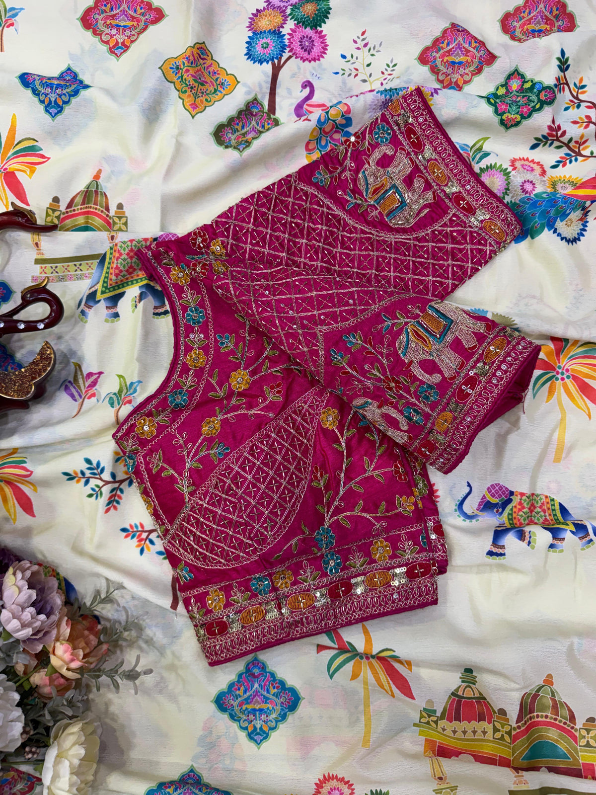 Rangoli Saree