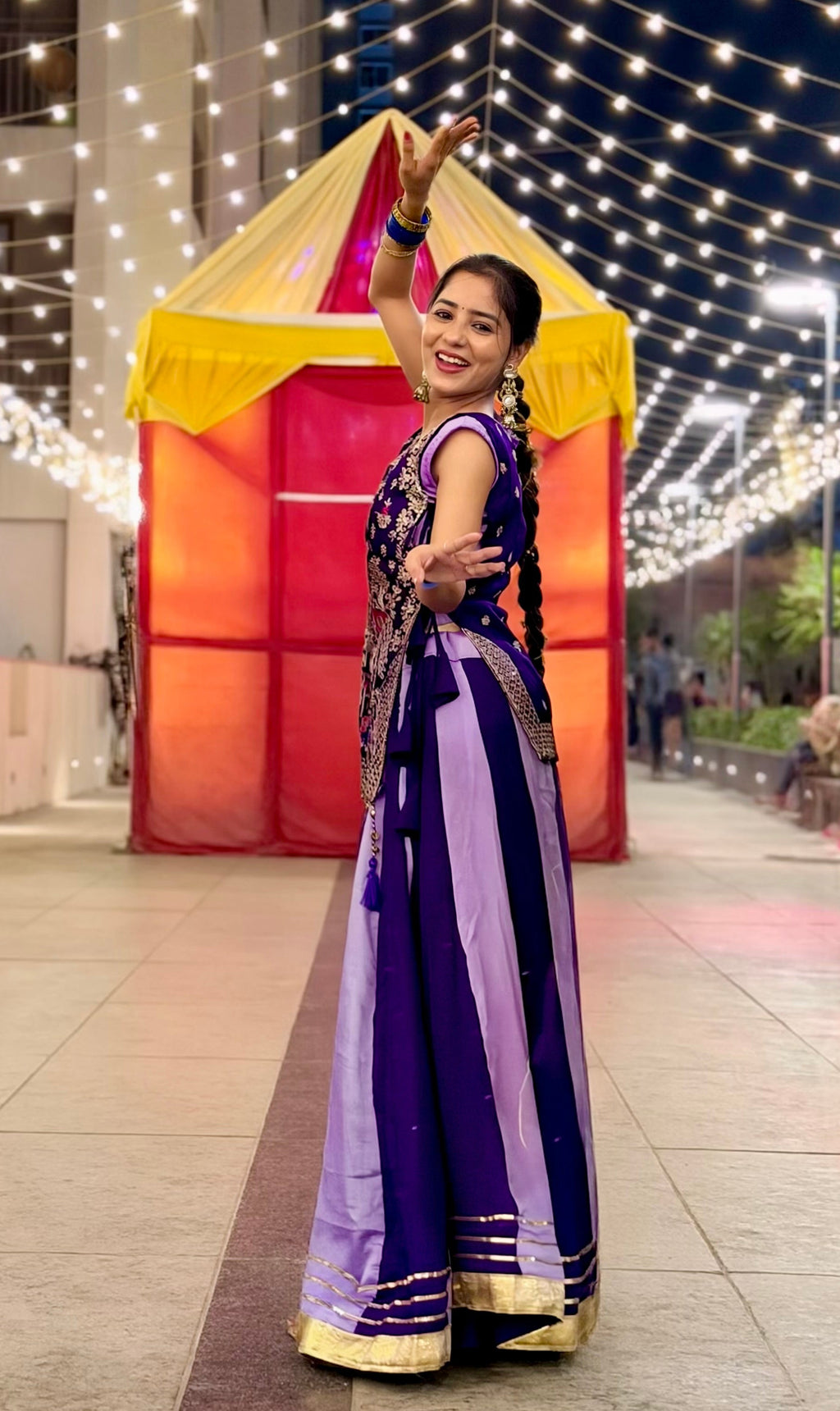 Radha Ghagra kurti