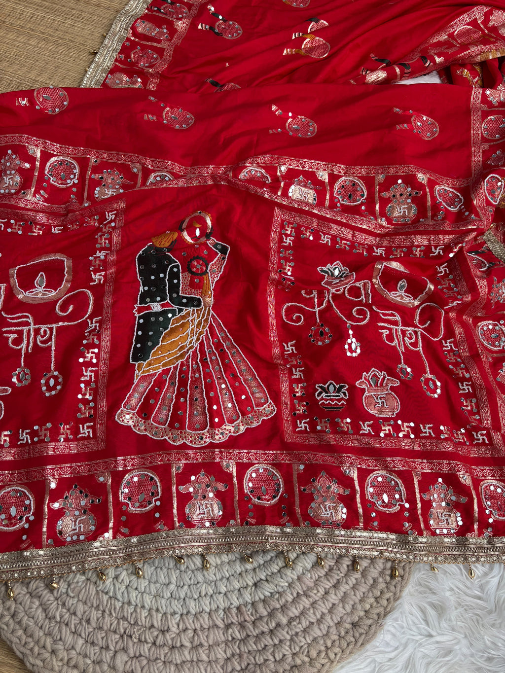 Sindoor Saree✨