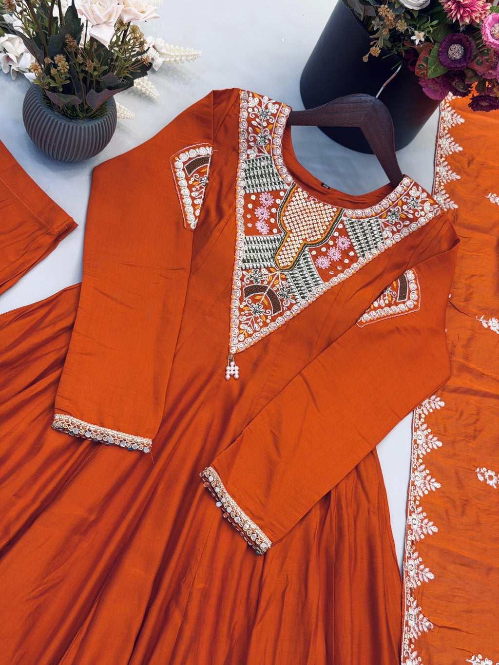 Husna bai Anarkali | Fully Stitched
