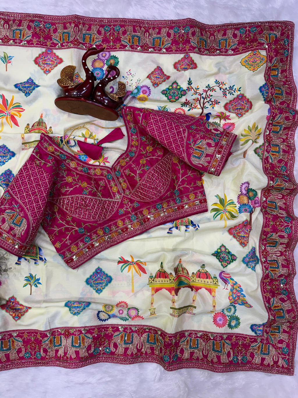 Rangoli Saree