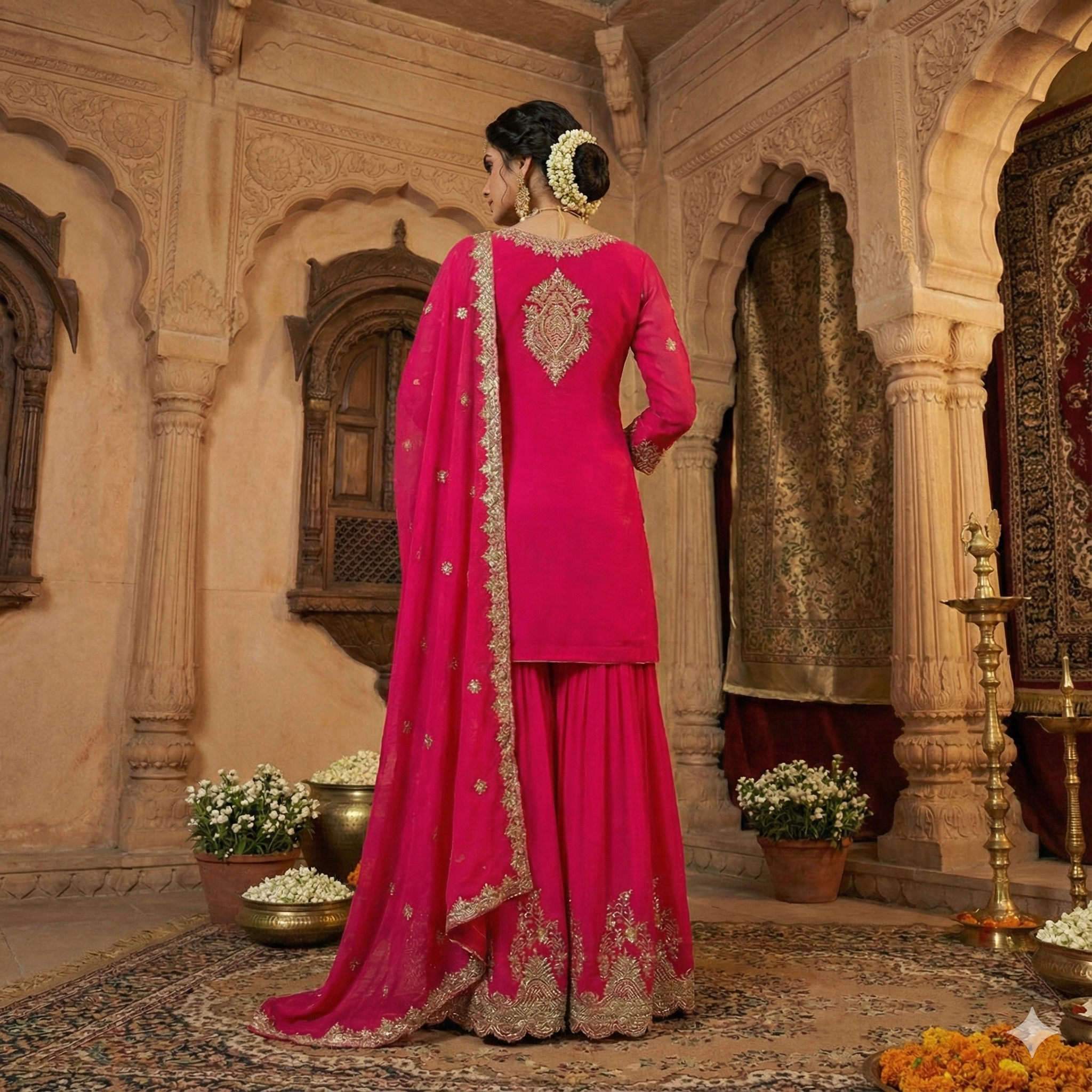 New Arrival: Classy Designer Sharara Set