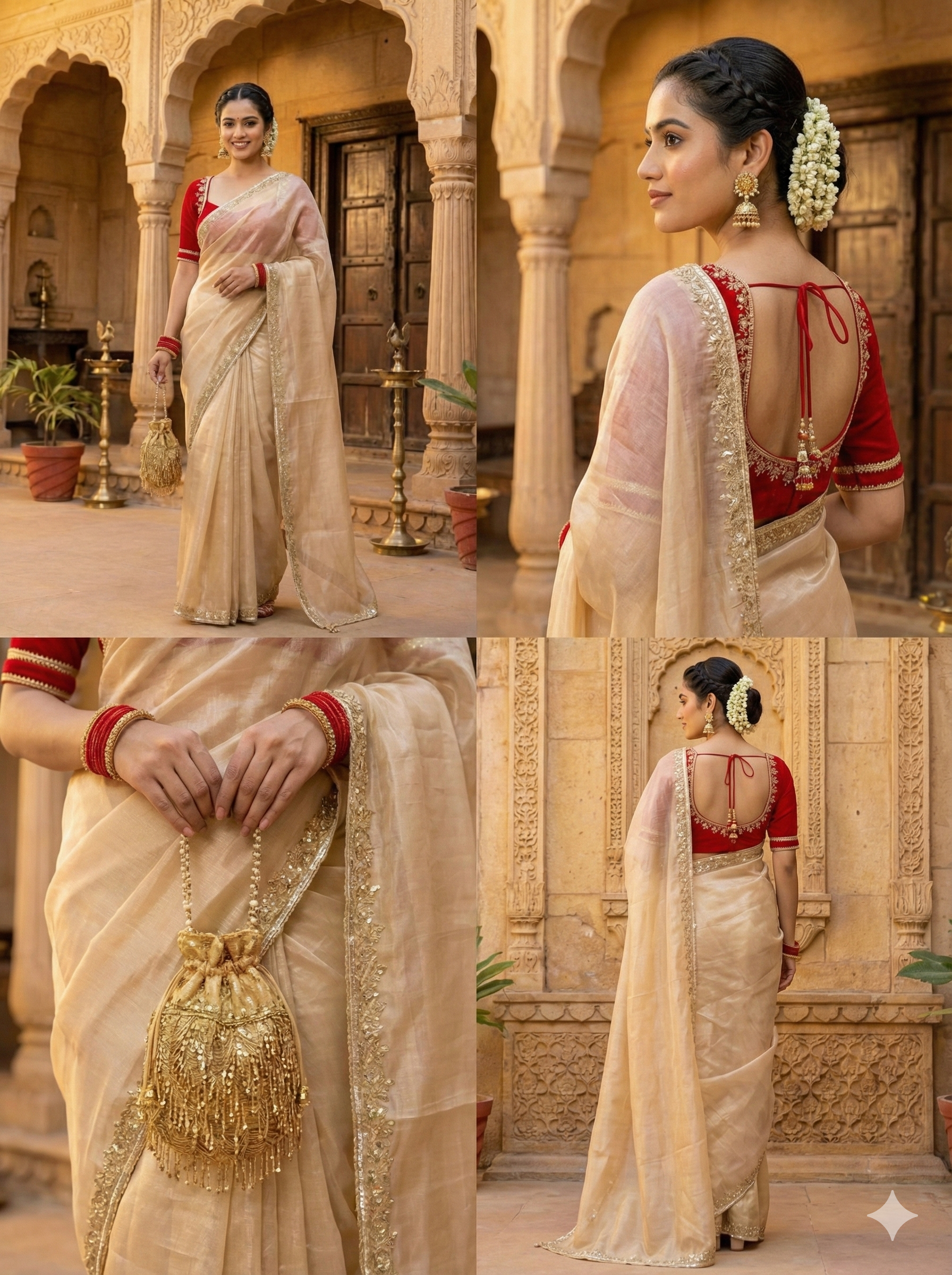 Exclusive New Arrival: Handwork Jimmy Choo Saree