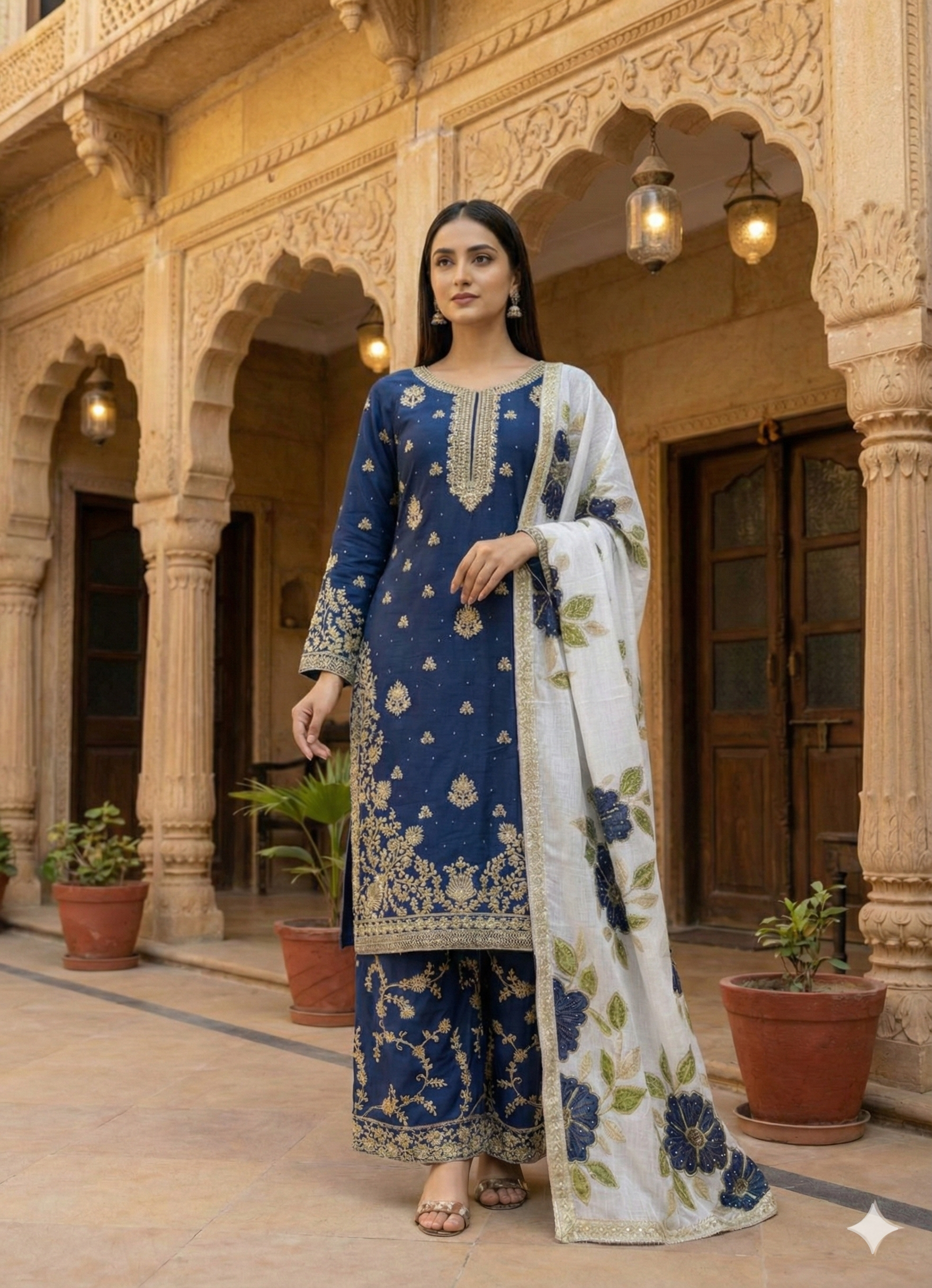 New Launch: Premium Jimmy Silk Embroidery Set