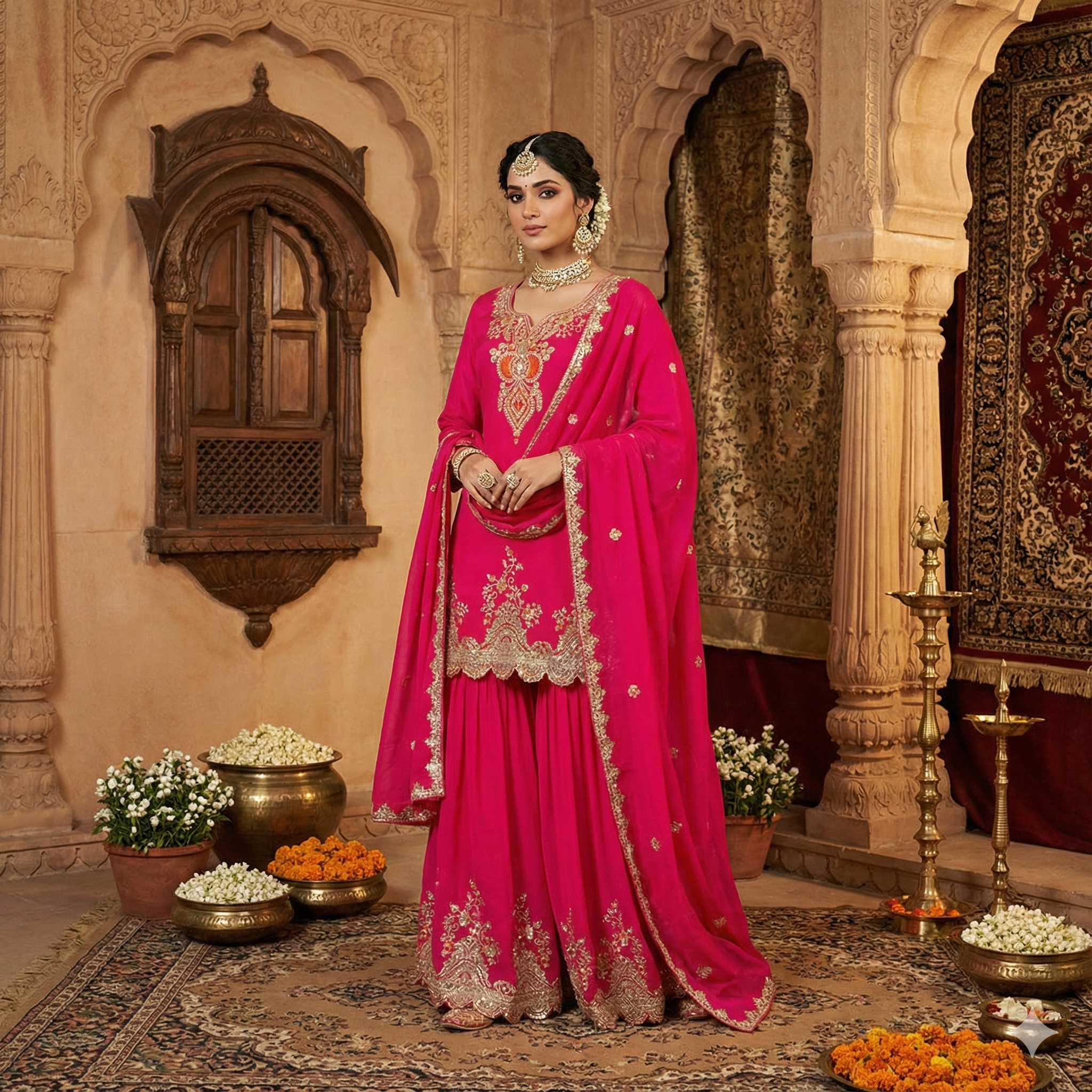 New Arrival: Classy Designer Sharara Set