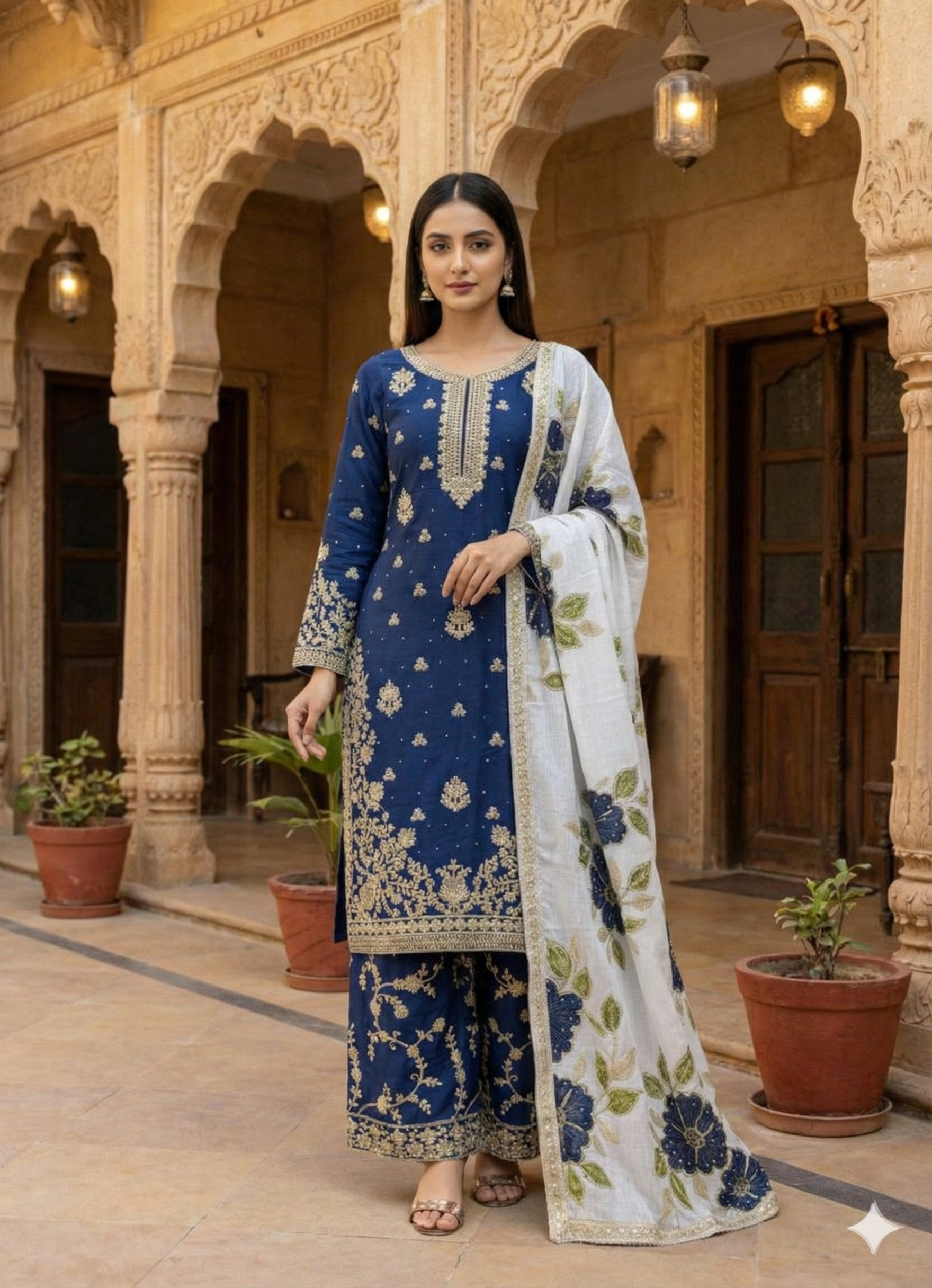 New Launch: Premium Jimmy Silk Embroidery Set