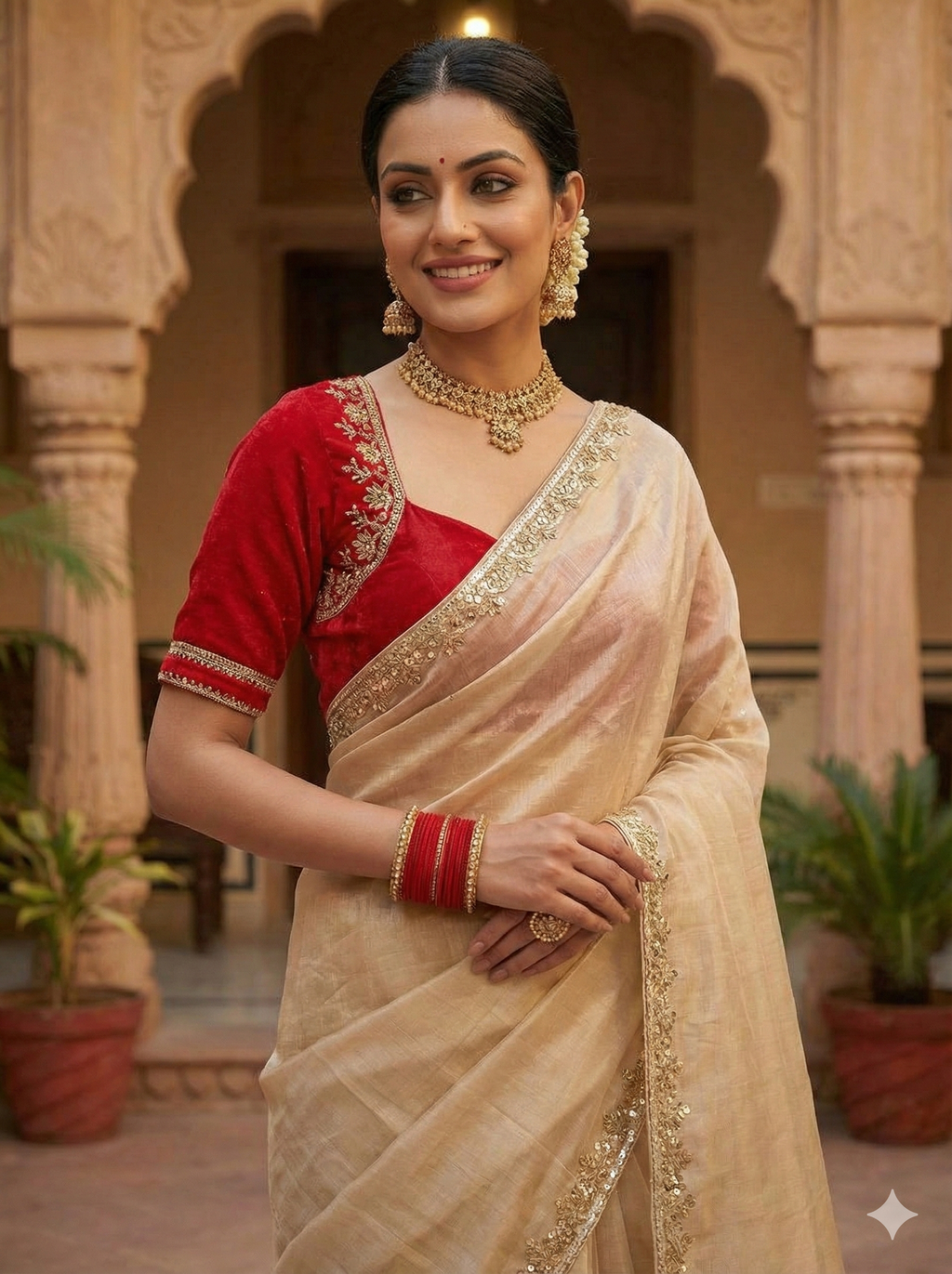 Exclusive New Arrival: Handwork Jimmy Choo Saree