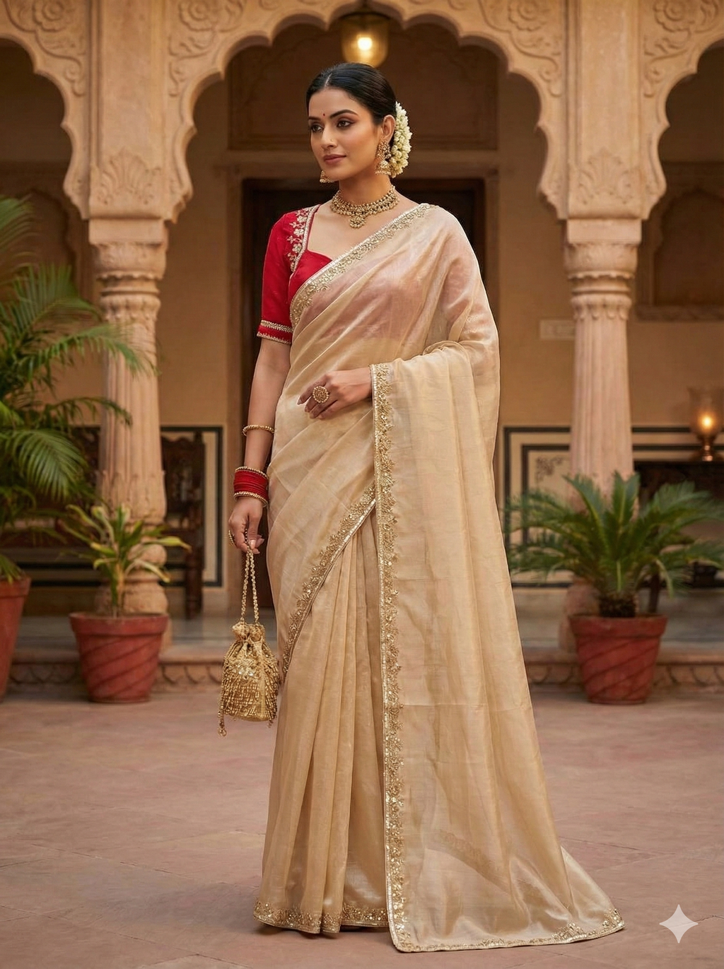Exclusive New Arrival: Handwork Jimmy Choo Saree