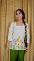 Kora Cotton Blossom Short Kurti