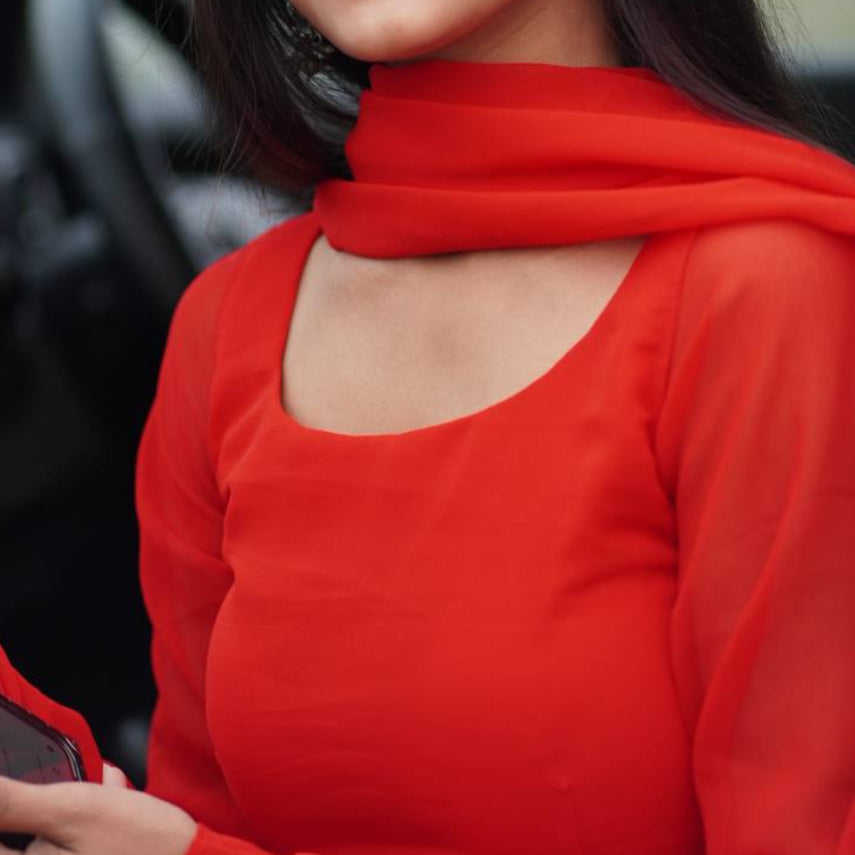 The Ultimate Twirl: Double Flair Skirt Suit