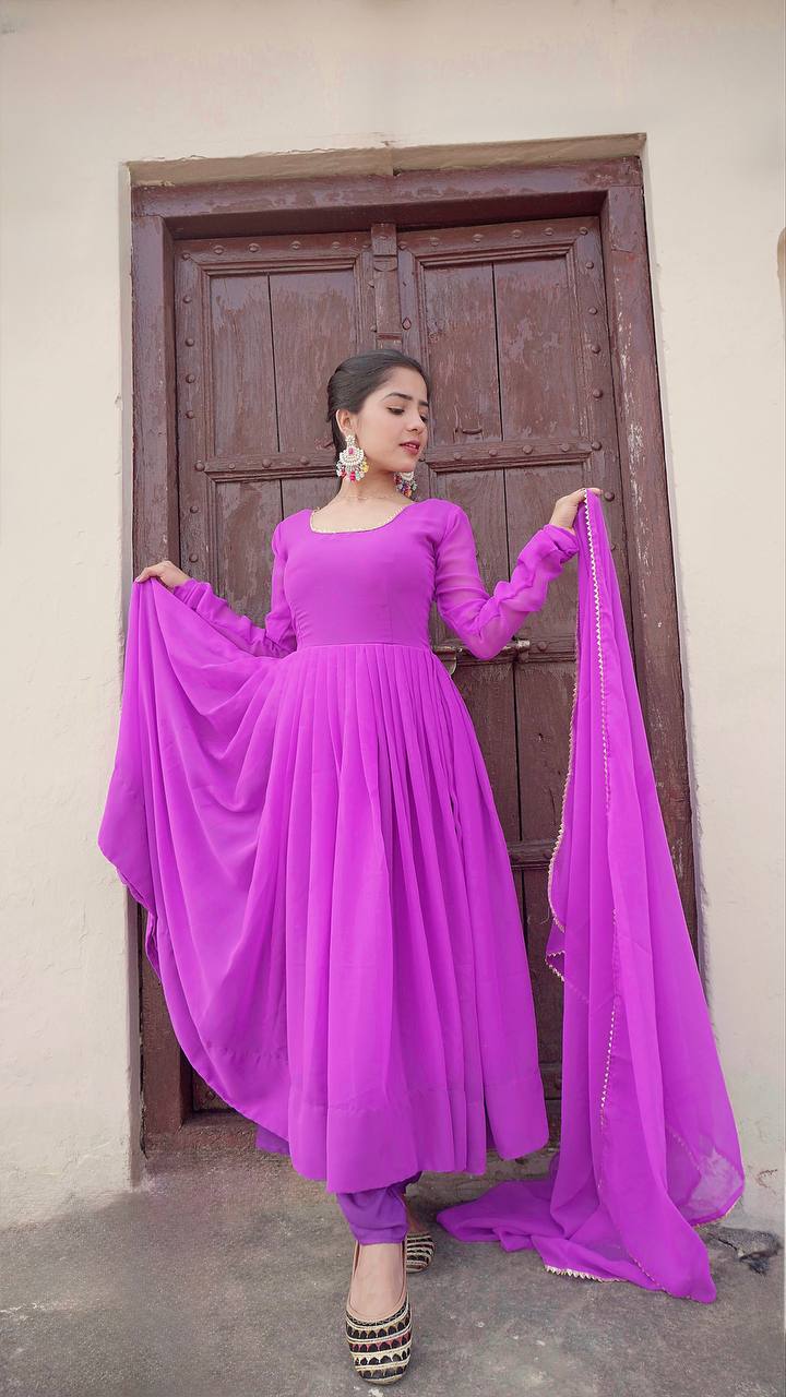 Anarkali Set with 6 Meter Flair
