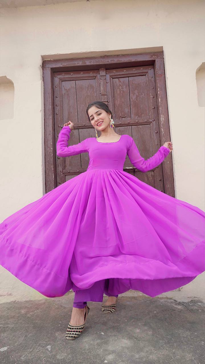 Anarkali Set with 6 Meter Flair